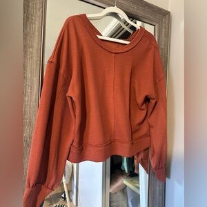 Rust Orange Women's Top